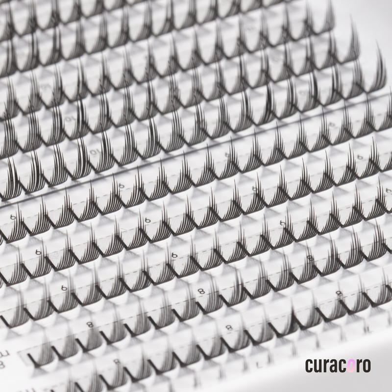 Cils plume style animé (360 bouquets)