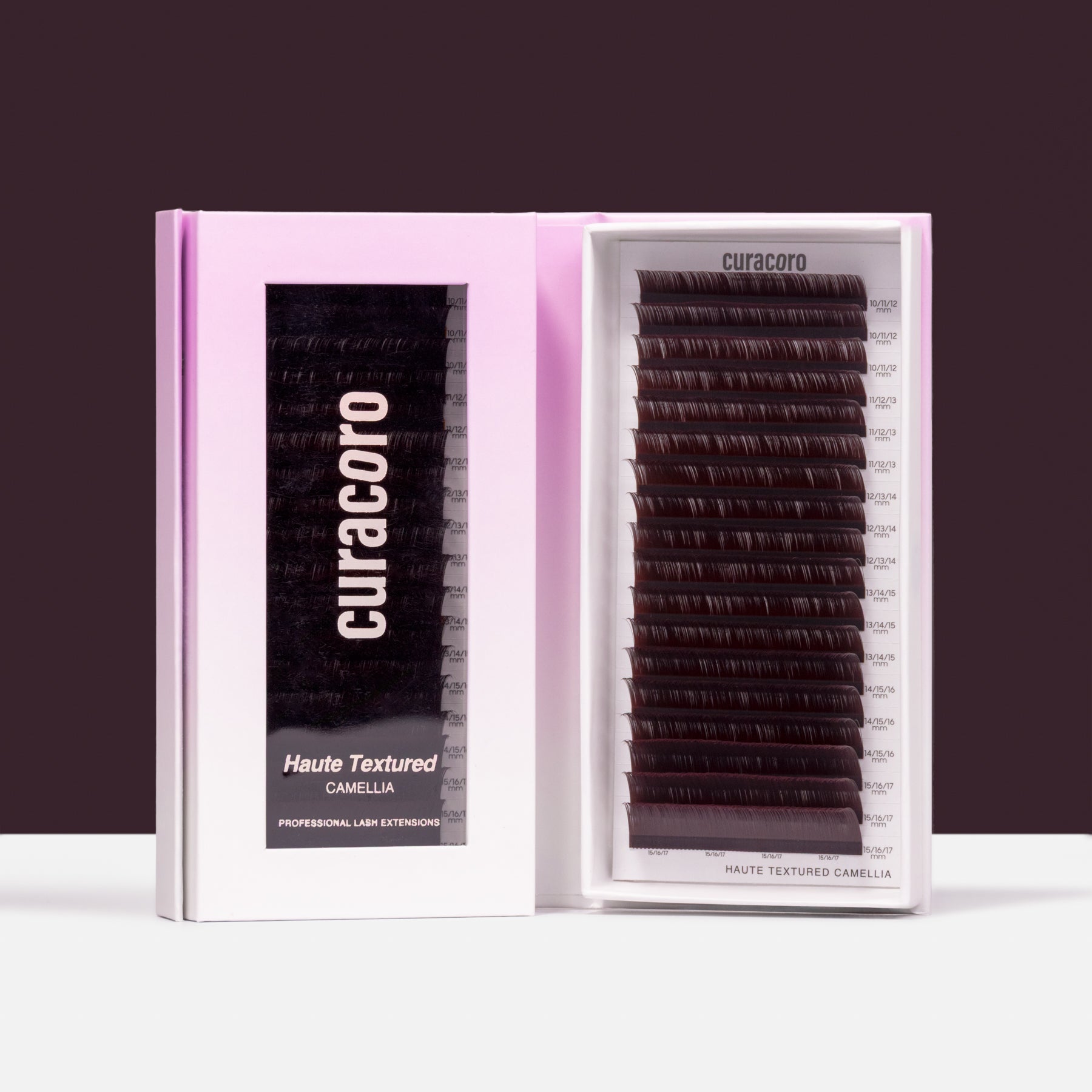 Haute Textured Cashmere Camellia Lashes 0.07 - Wine Berry Brown (matière cachemire)