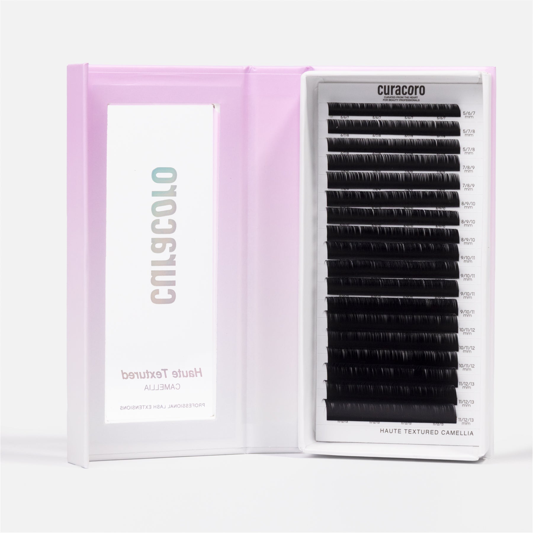 Haute Textured Camellia Lashes 0.07 (Cashmere material)