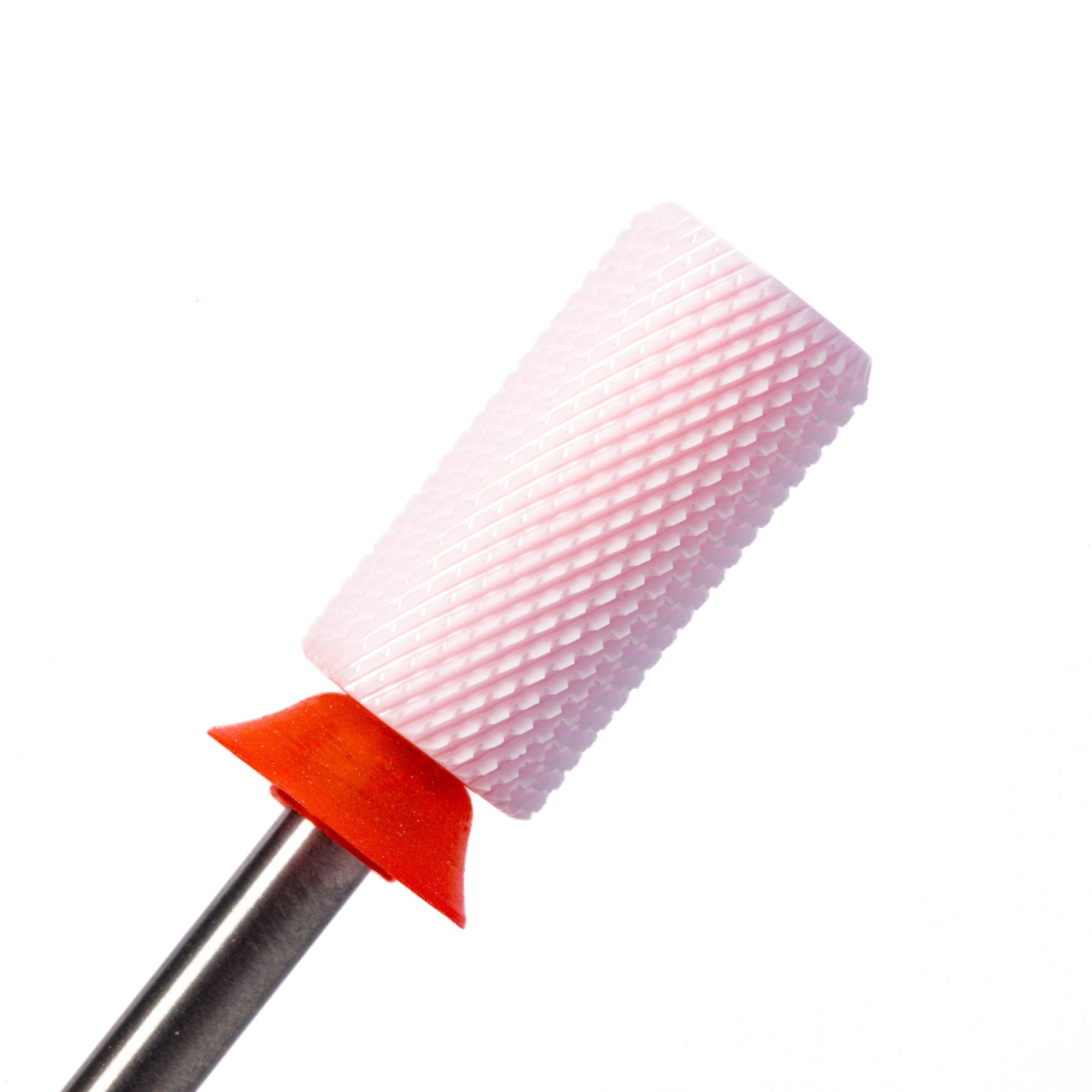 Embout de ponceuse en céramique – Grand cylindre – Chanfreiné – Grain fin 3/32"