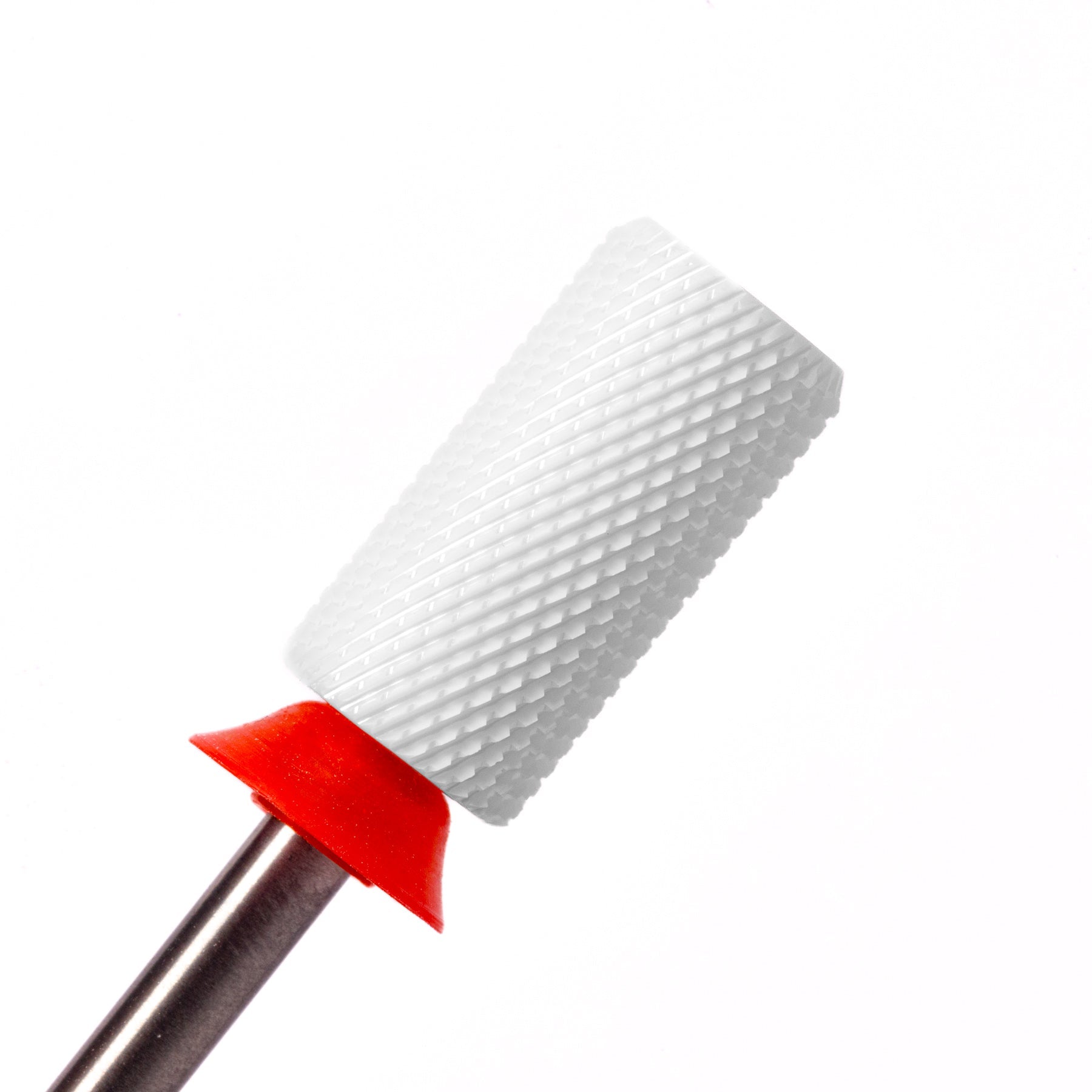 Embout de ponceuse en céramique – Grand cylindre – Chanfreiné – Grain fin 3/32"