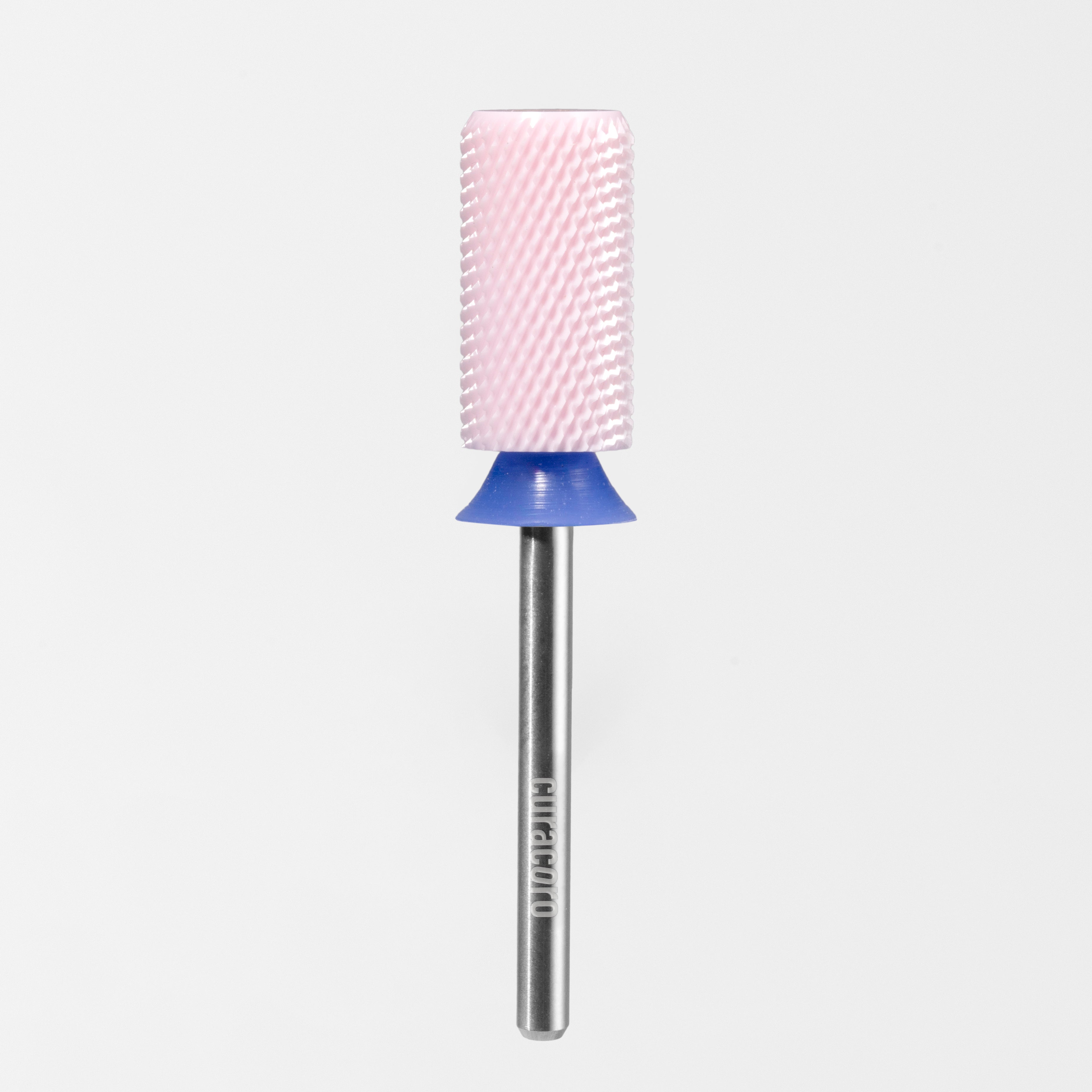 Embout de ponceuse en céramique – Grand cylindre – Chanfreiné – Grain moyen 3/32"