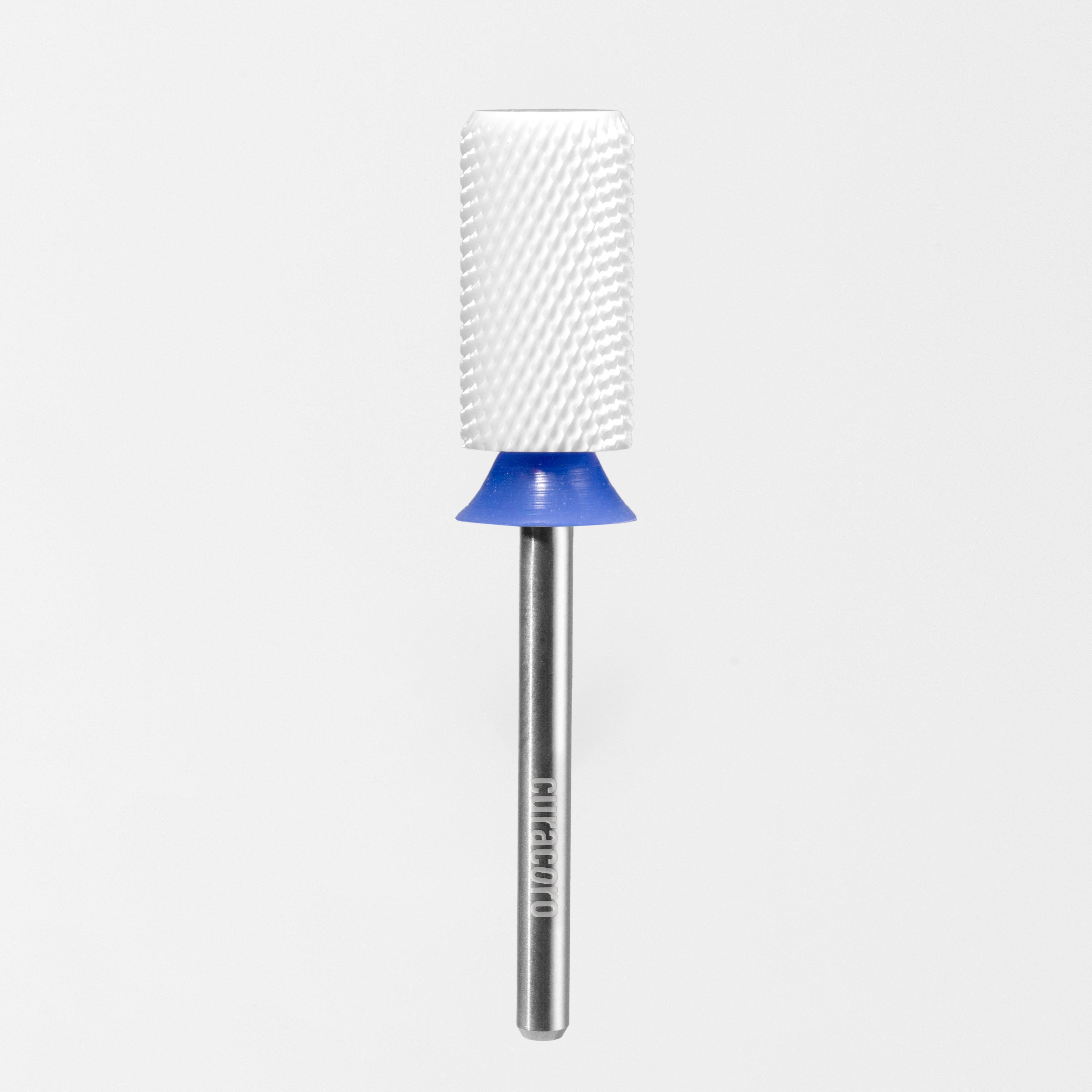 Embout de ponceuse en céramique – Grand cylindre – Chanfreiné – Grain moyen 3/32"