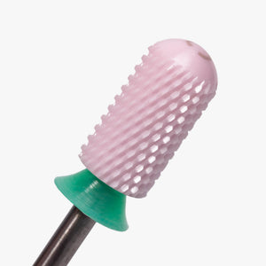 Embout de perceuse à ongles en céramique - Grand cylindre à surface lisse – Grossier 3/32"