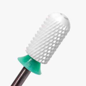 Embout de perceuse à ongles en céramique - Grand cylindre à surface lisse – Grossier 3/32"