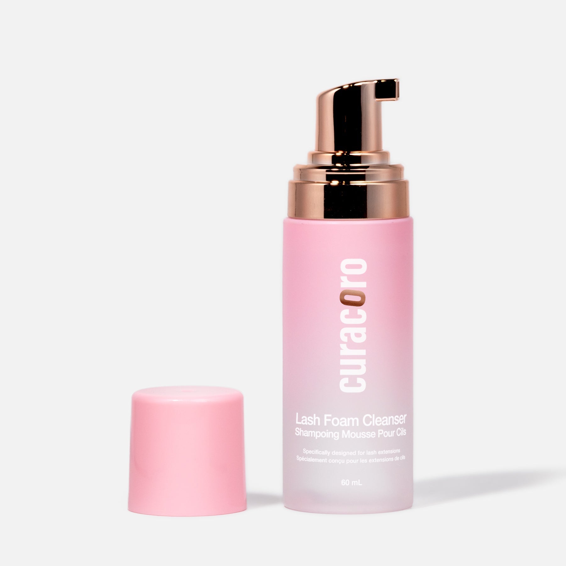 Curacoro Lash Foam Bath 60ml (Rose Scented)