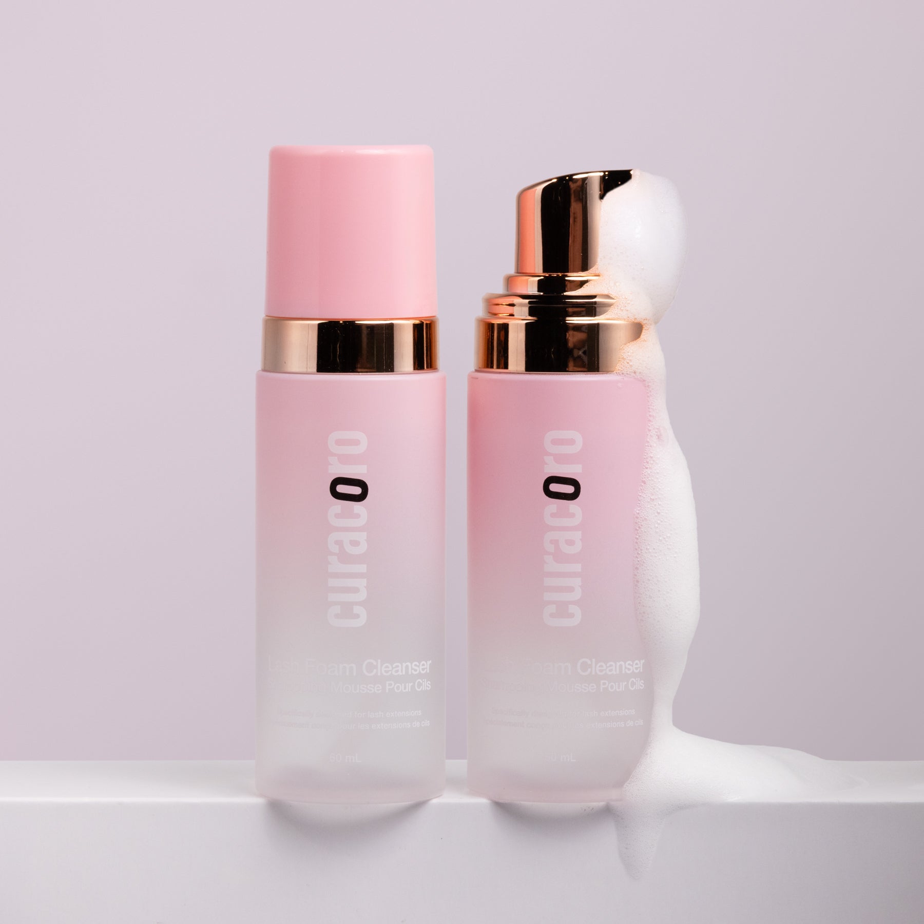 Curacoro Lash Foam Bath 60ml (Rose Scented)