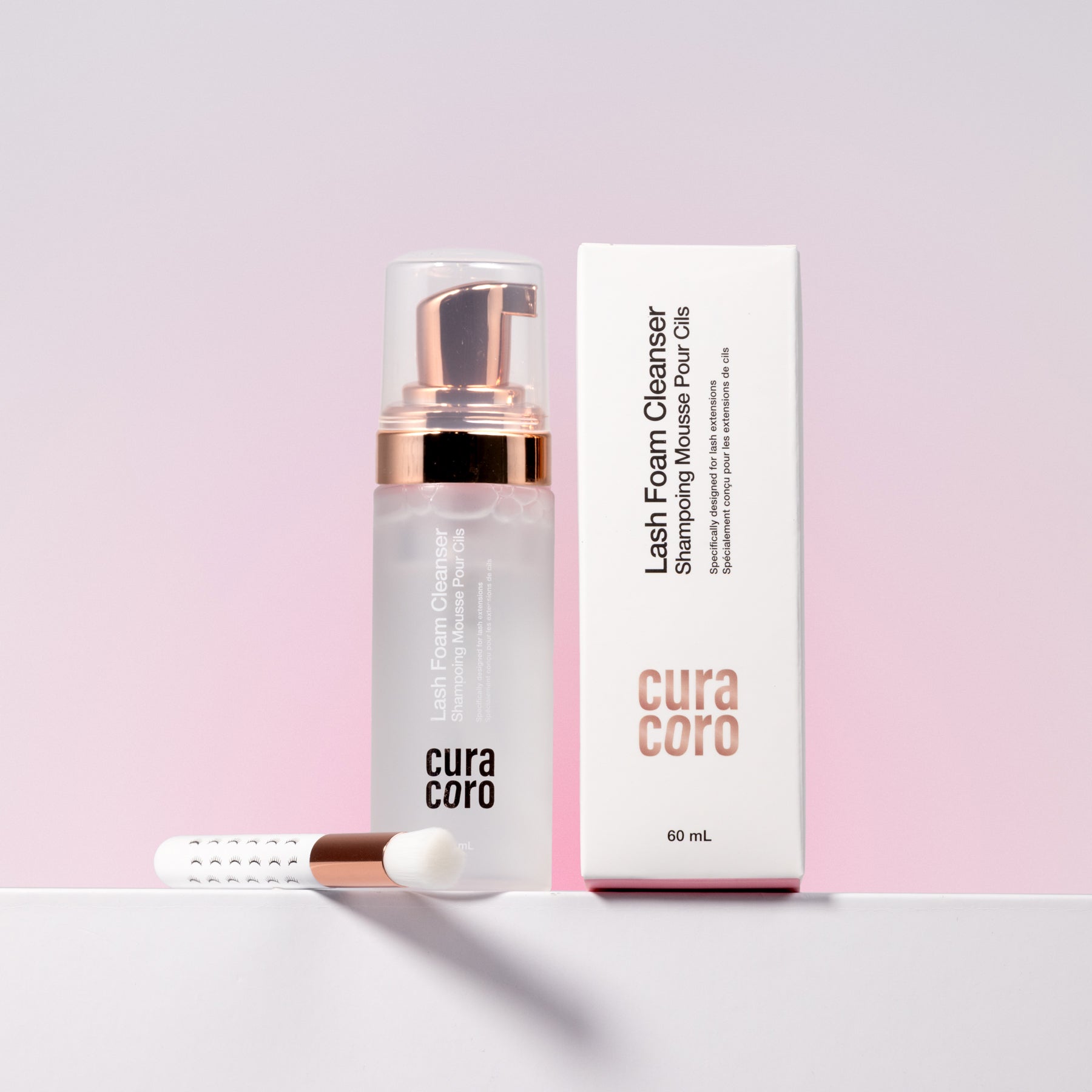 Bundle 10 x Curacoro Lash Foam Bath 60ml (Unscented)