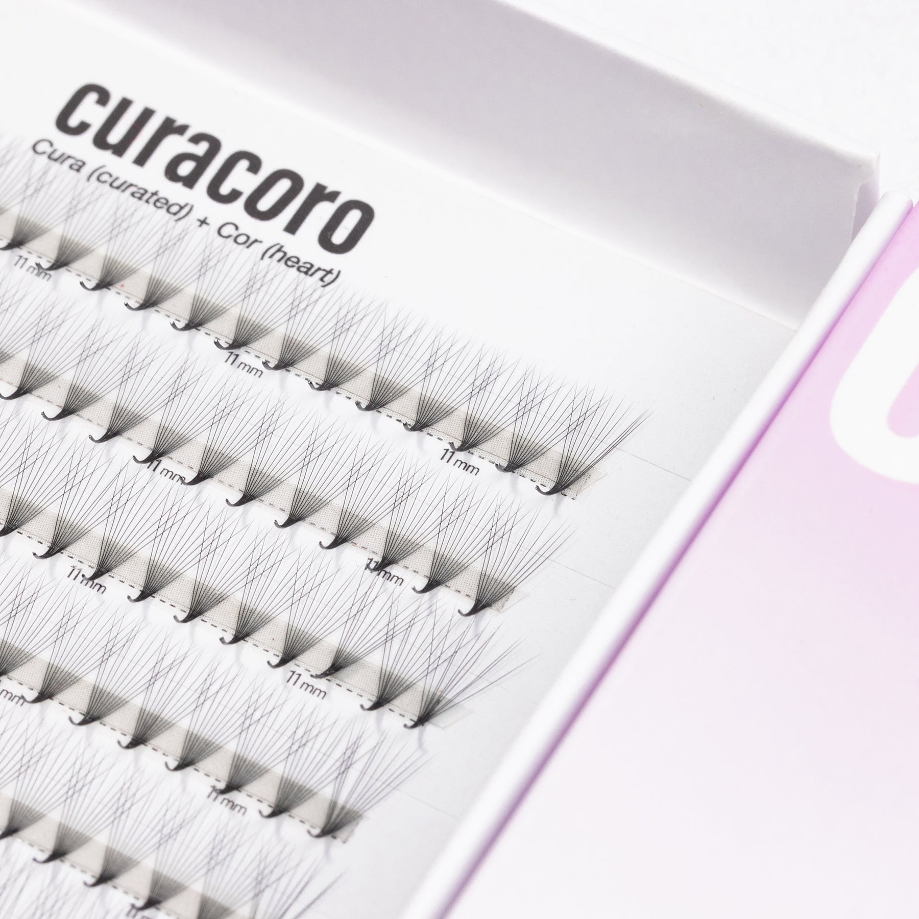 LashFolio Promade Fans 10D 0,03 – Courbure M (408 bouquets)