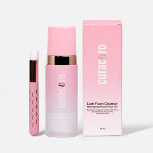Shampoing pour cils Curacoro 60 ml – Parfum de rose | Bundle