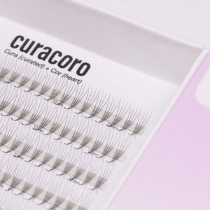 Bouquets Préfaits Étroits | LashFolio 4D 0.07 (504 éventails de cils)