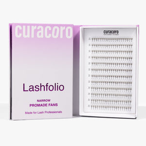 Bouquets Préfaits Étroits | LashFolio 18D 0.03 (288 éventails de cils)