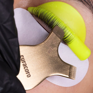 Outil en Y à double peigne | Pour rehaussement des cils