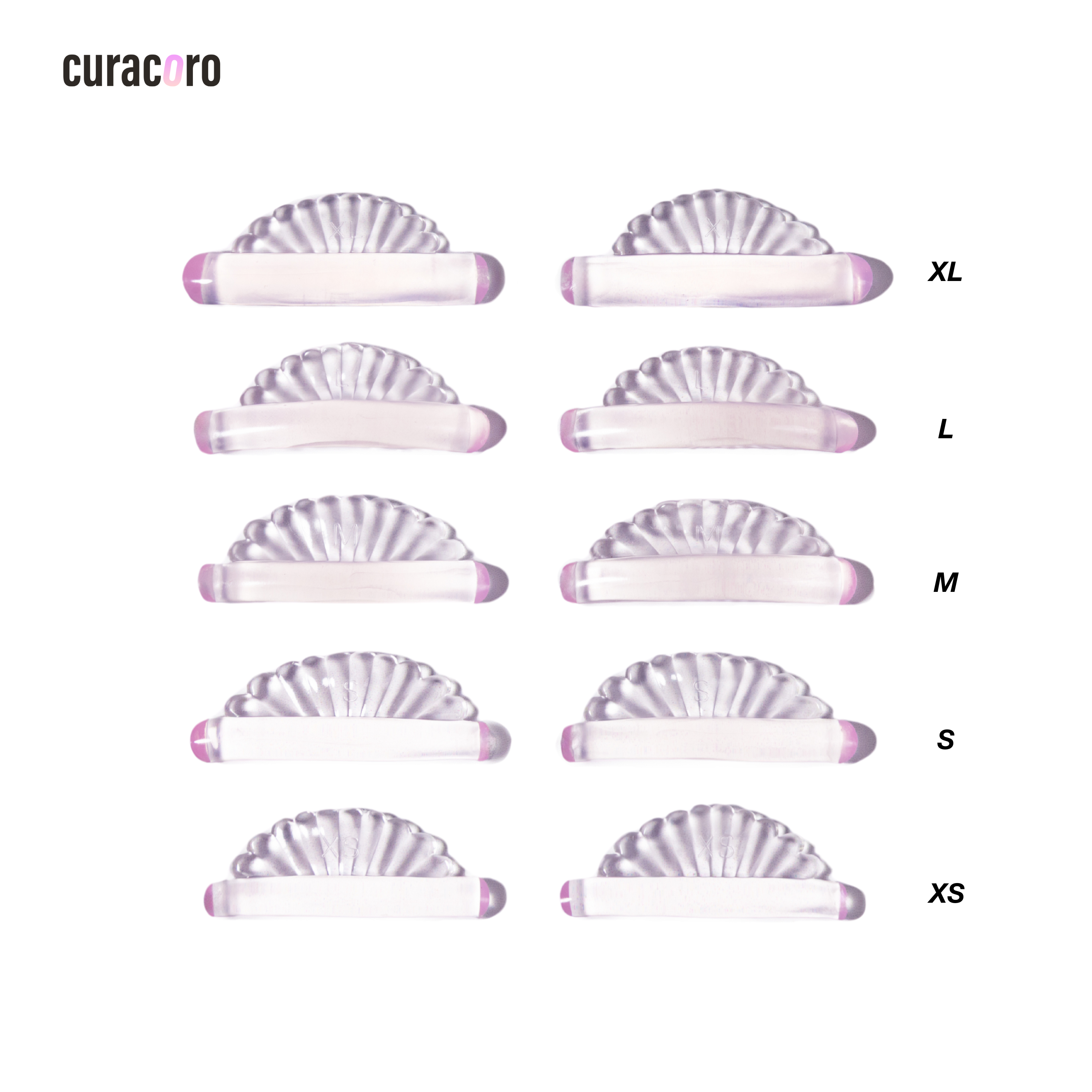 Boucliers de rehaussement de cils - Coral Crest