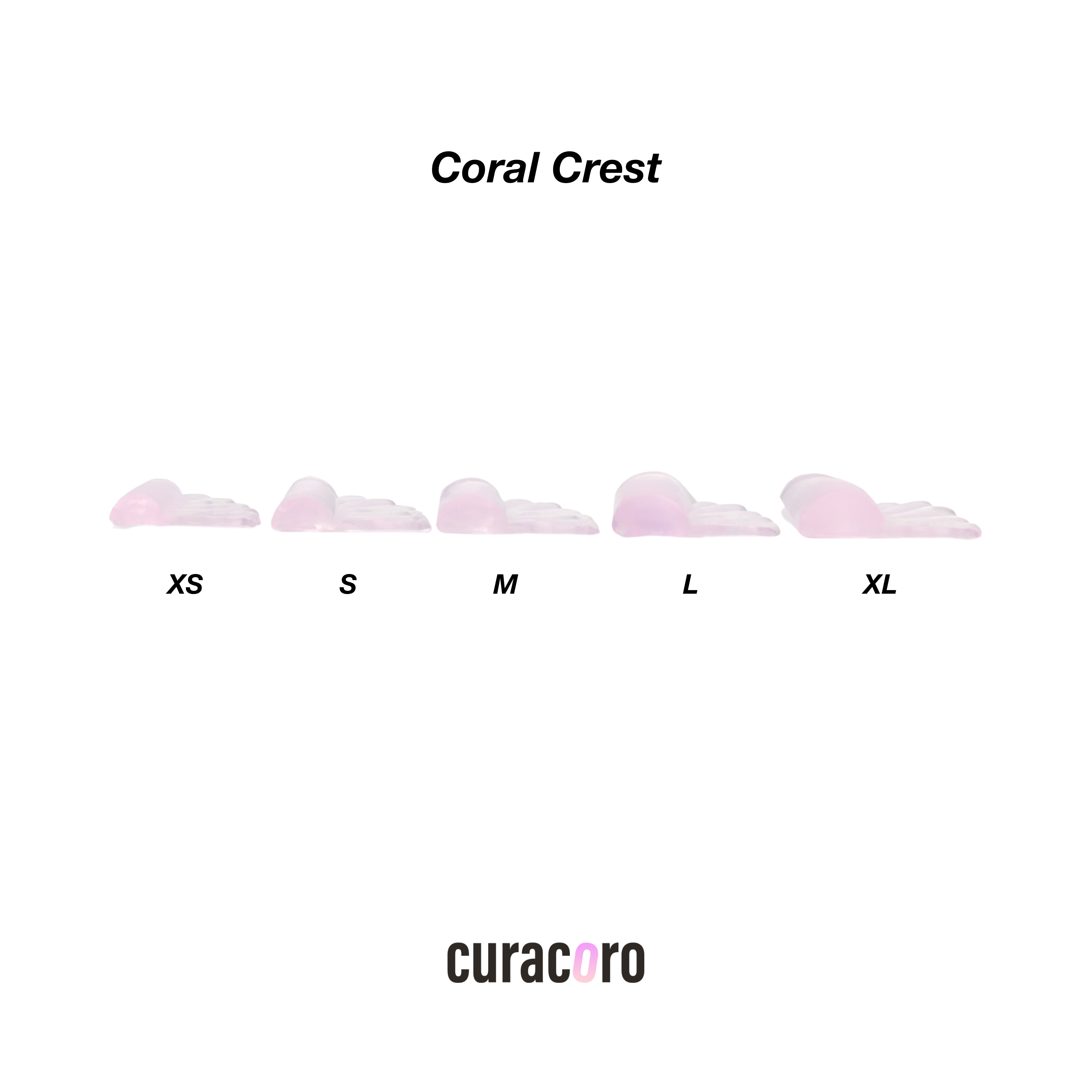 Boucliers de rehaussement de cils - Coral Crest