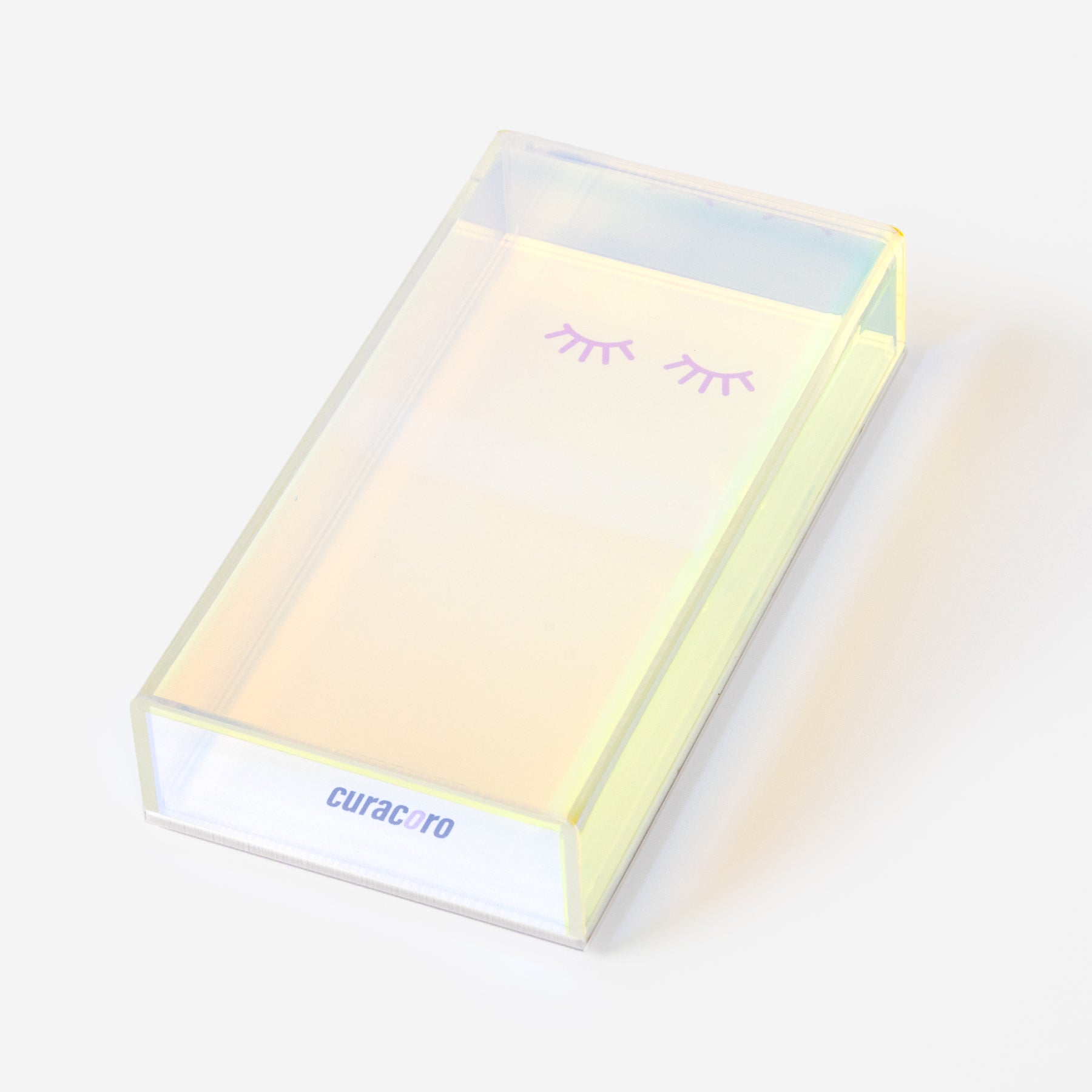 Palette holographique pour cils avec couvercle
