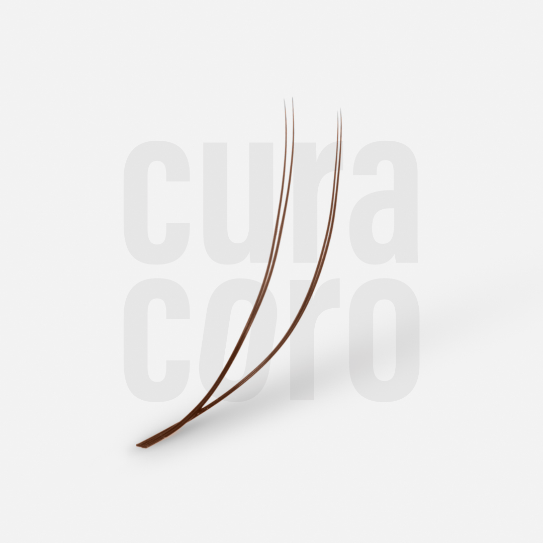 Cils Narrow YY (forme en U 2D) – Brun