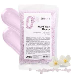 Perles de cire dure italienne Curacoro – Extra Crystal – Jasmin mauve (200 g)