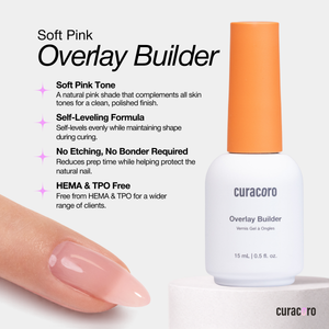 Overlay Builder Gel – Soft Pink | 15ml