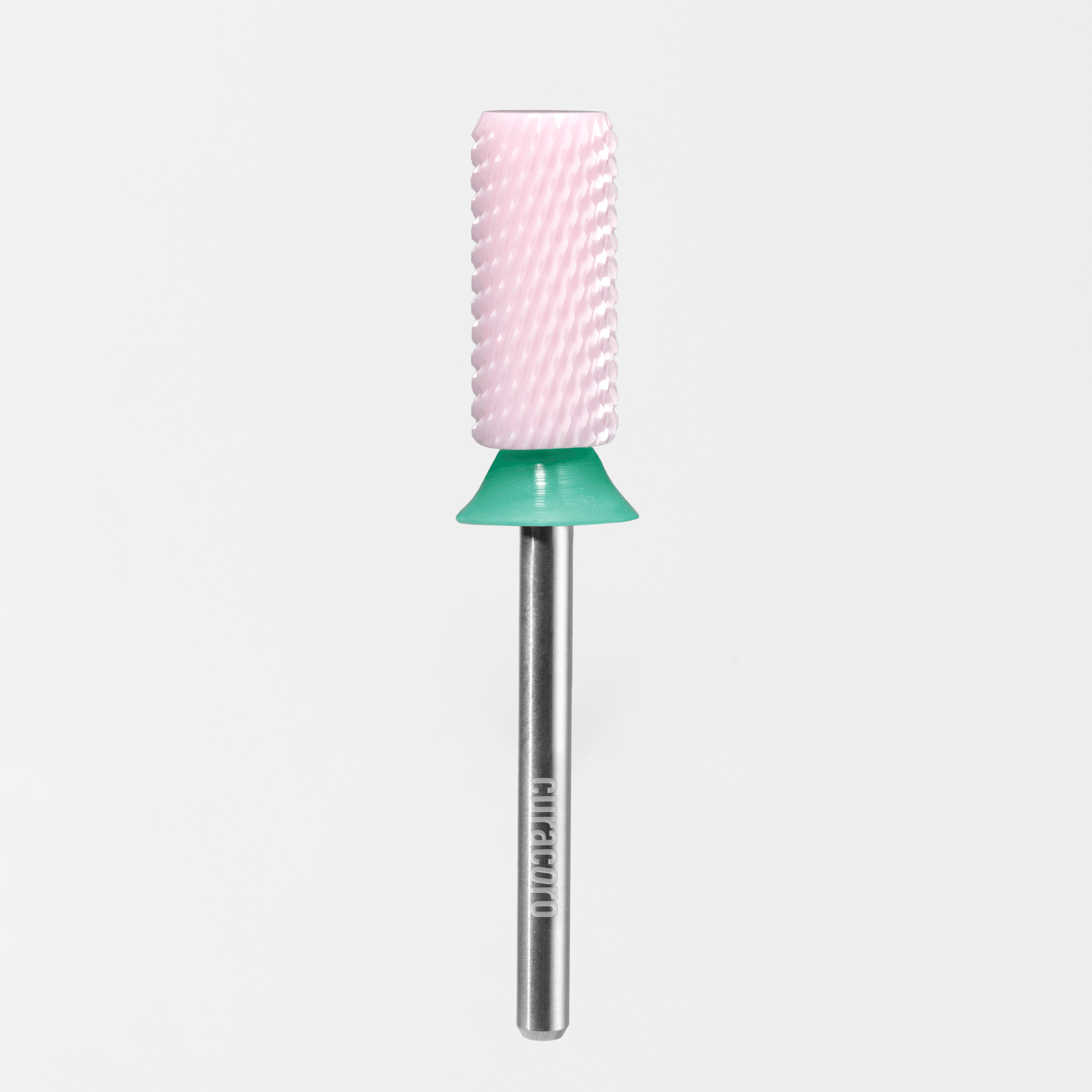 Embout de perceuse pour ongles en céramique – Petit cylindre chanfreiné – Grain grossier 3/32"
