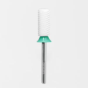 Embout de perceuse pour ongles en céramique – Petit cylindre chanfreiné – Grain grossier 3/32"