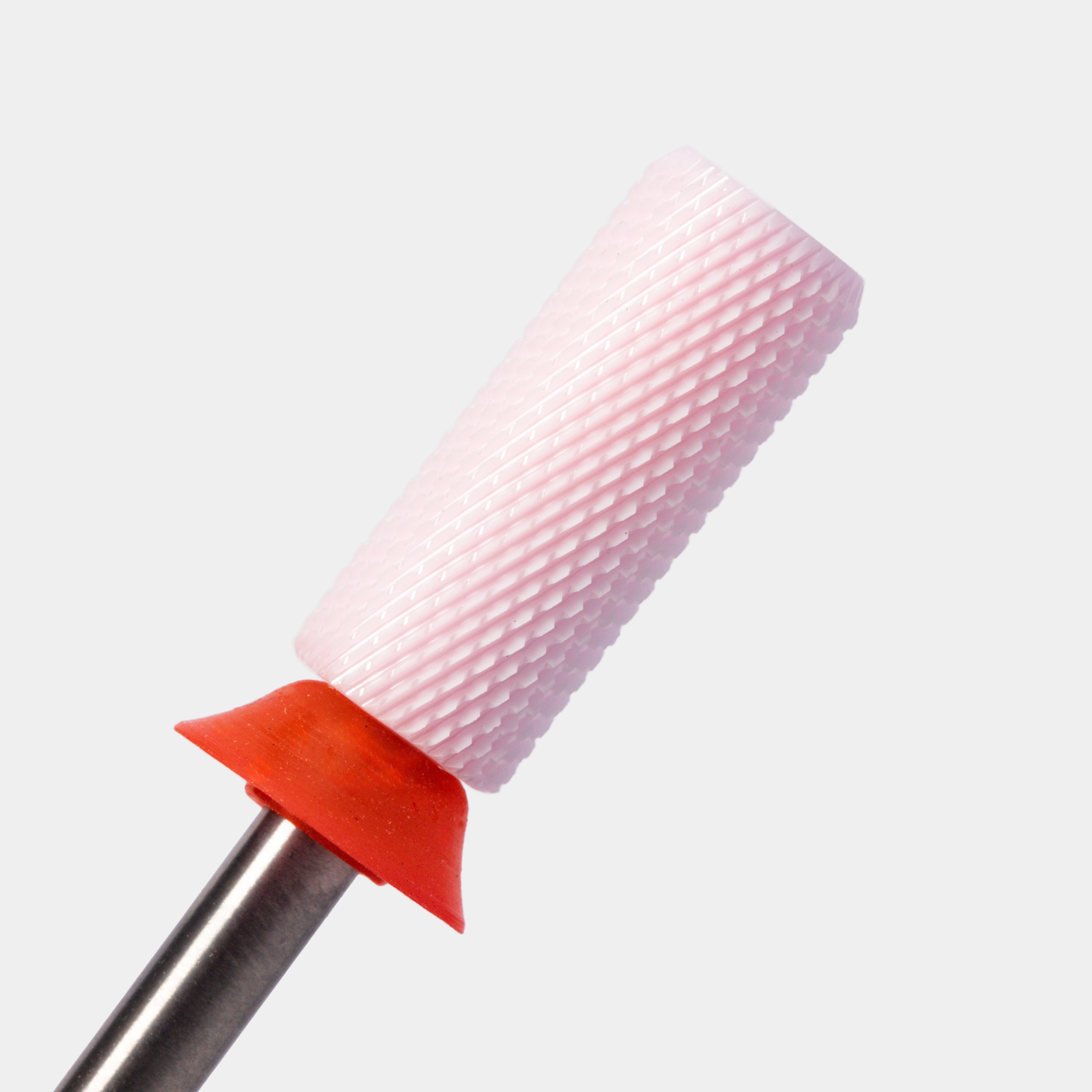 Embout de perceuse pour ongles en céramique – Petit cylindre chanfreiné – Grain fin 3/32"