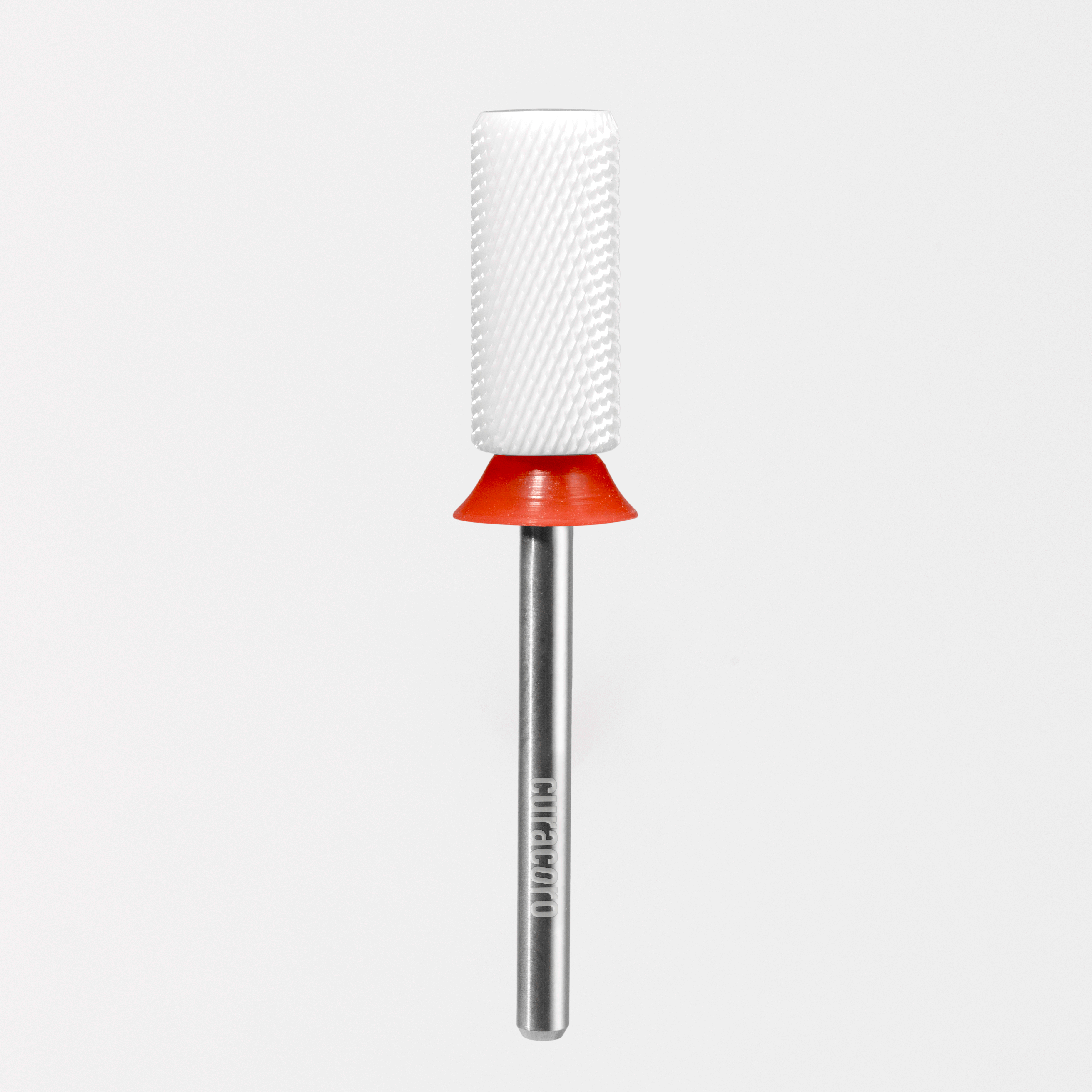 Embout de perceuse pour ongles en céramique – Petit cylindre chanfreiné – Grain fin 3/32"