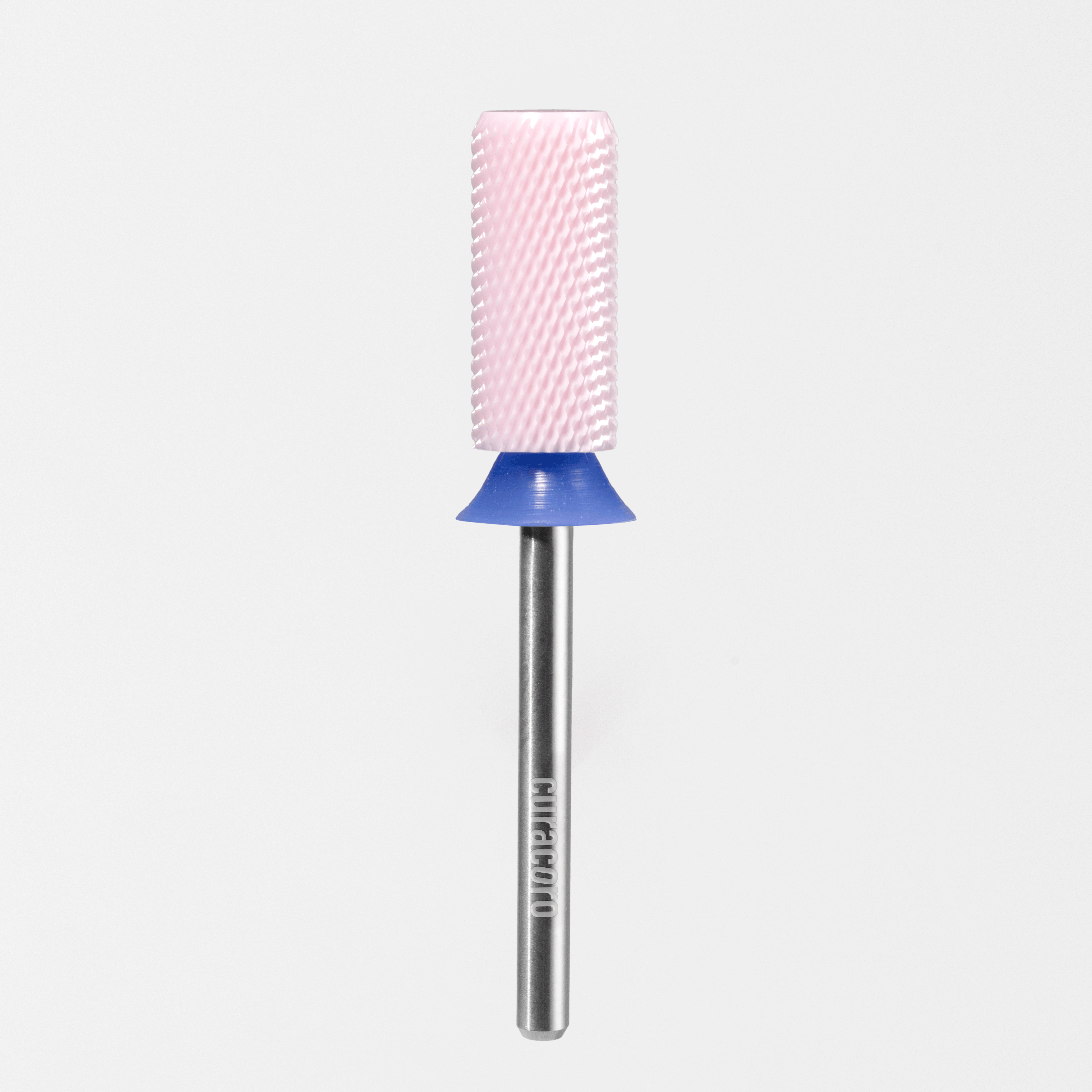Embout de perceuse pour ongles en céramique – Petit cylindre chanfreiné – Grain moyen 3/32"
