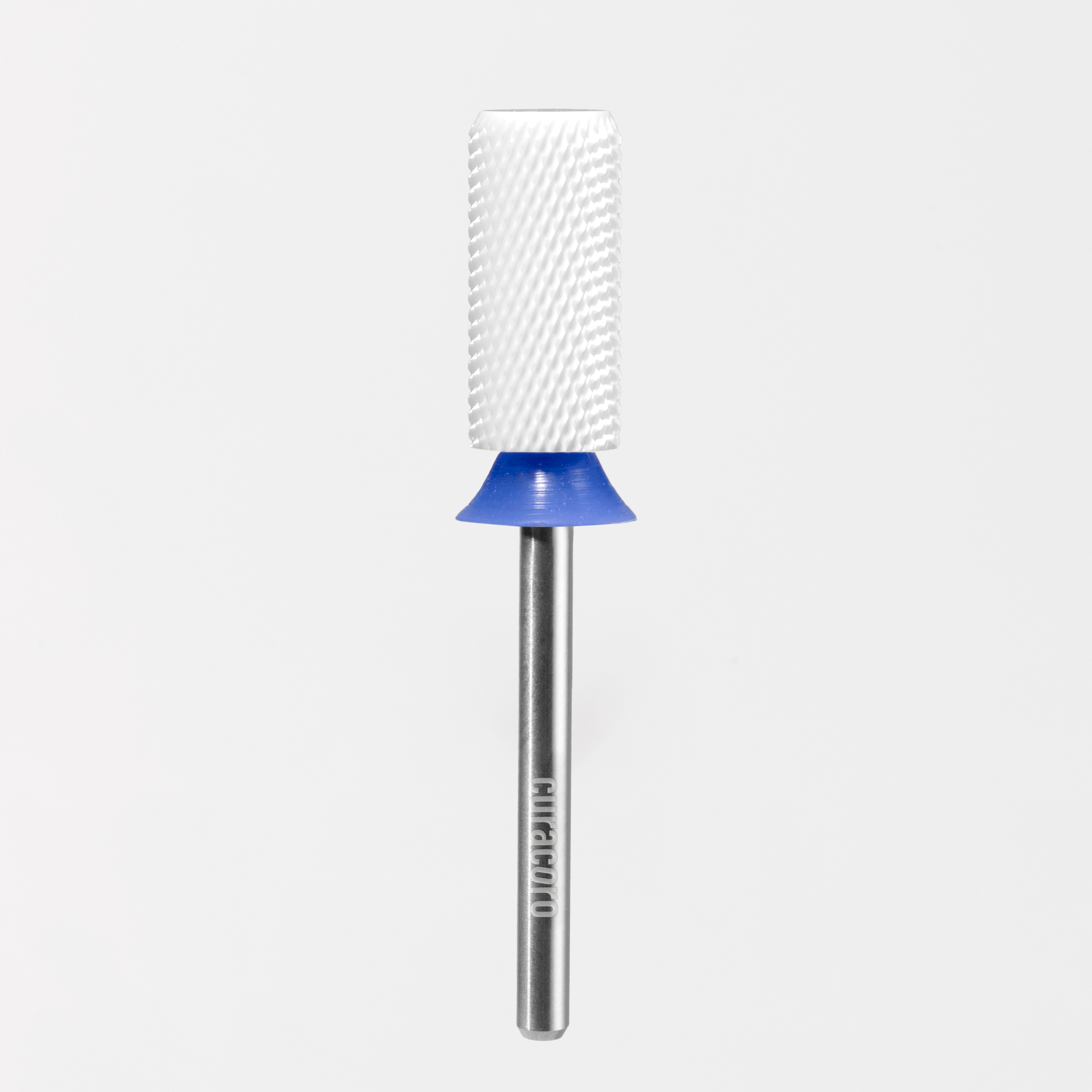 Embout de perceuse pour ongles en céramique – Petit cylindre chanfreiné – Grain moyen 3/32"