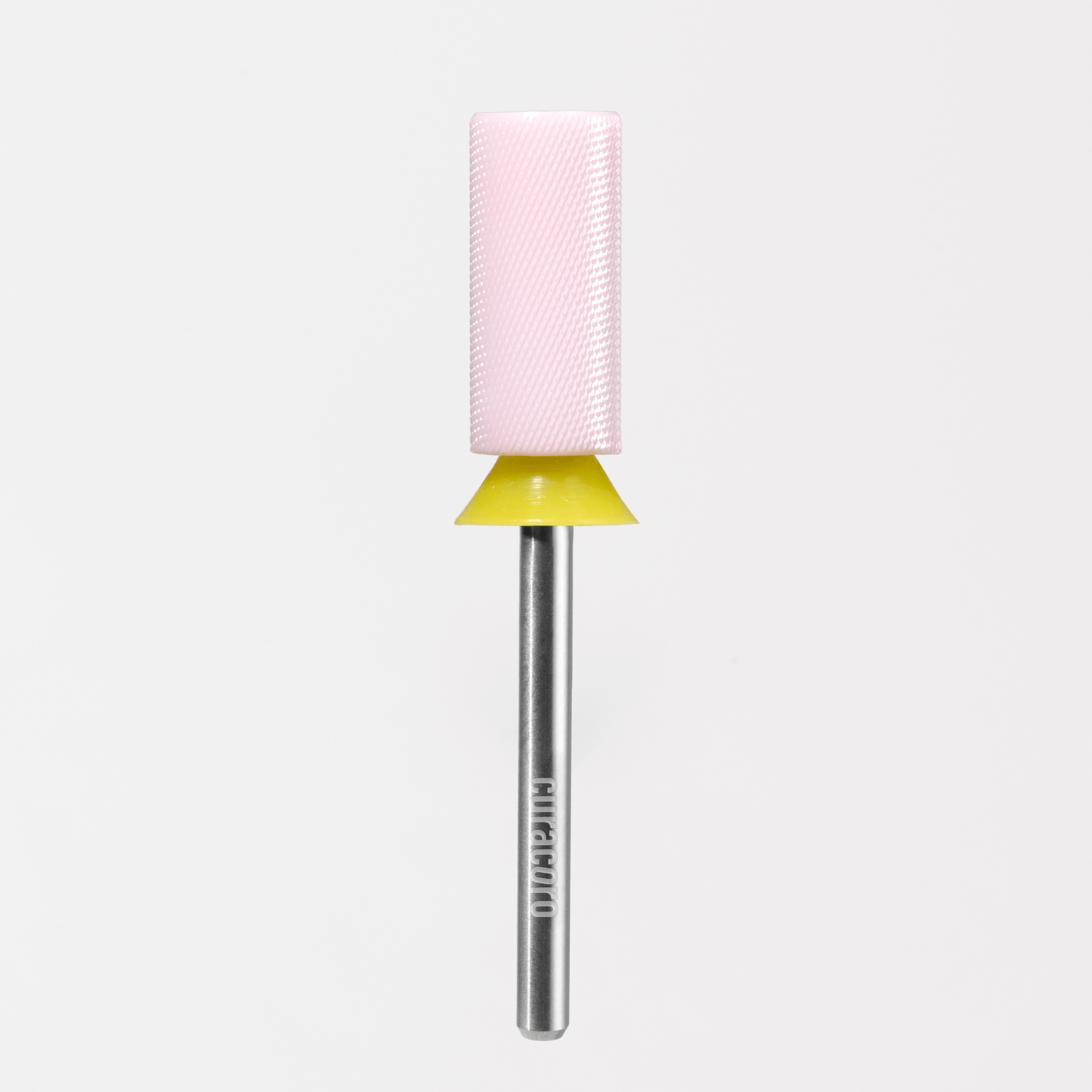 Embout de perceuse pour ongles en céramique – Petit cylindre chanfreiné – Grain extra-fin 3/32"