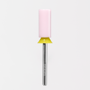 Embout de perceuse pour ongles en céramique – Petit cylindre chanfreiné – Grain extra-fin 3/32"
