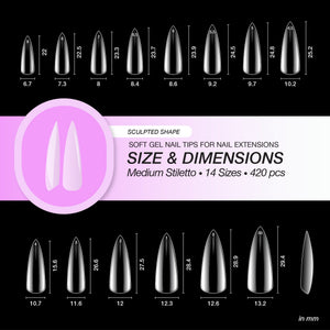 Capsules en gel souple | Stiletto & Bombé