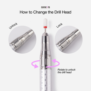 SwiftDrill – Ponceuse à ongles professionnelle sans balais 35K
