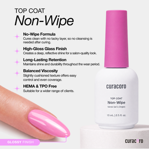 Top coat sans résidu – Haute brillance