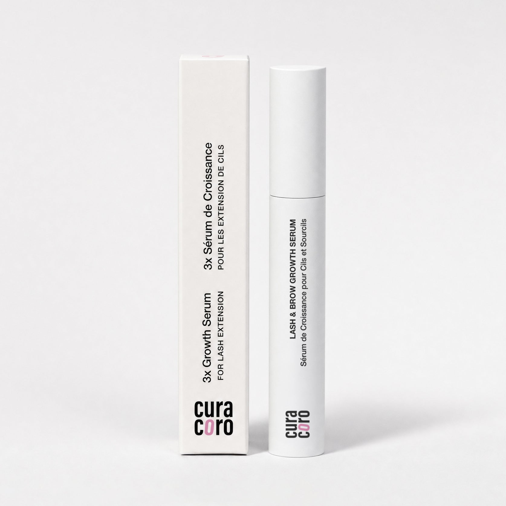 Triple Growth Serum, sérum de croissance peptide pour cils et soucils (Blanc) - 5mL