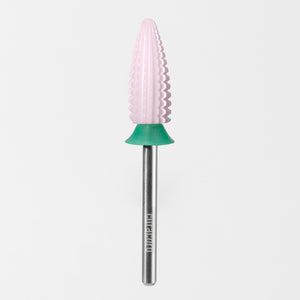 Fraise en céramique pour ongles – Fraise Typhoon – Double Sens – Grain Gros, 3/32"