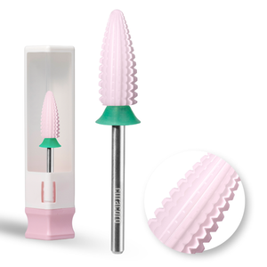 Fraise en céramique pour ongles – Fraise Typhoon – Double Sens – Grain Gros, 3/32"