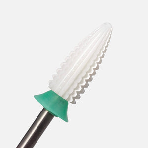 Fraise en céramique pour ongles – Fraise Typhoon – Double Sens – Grain Gros, 3/32"