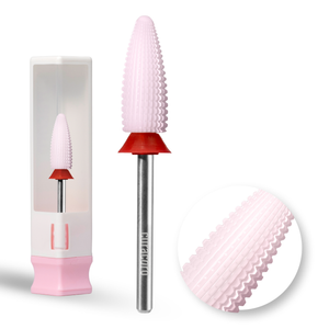 Fraise en céramique pour ongles – Fraise Typhoon – Double Sens – Grain Fin, 3/32"