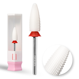 Fraise en céramique pour ongles – Fraise Typhoon – Double Sens – Grain Fin, 3/32"