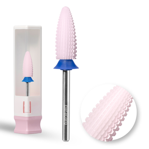 Fraise en céramique pour ongles – Fraise Typhoon – Double Sens – Grain Moyen, 3/32"
