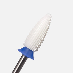 Fraise en céramique pour ongles – Fraise Typhoon – Double Sens – Grain Moyen, 3/32"