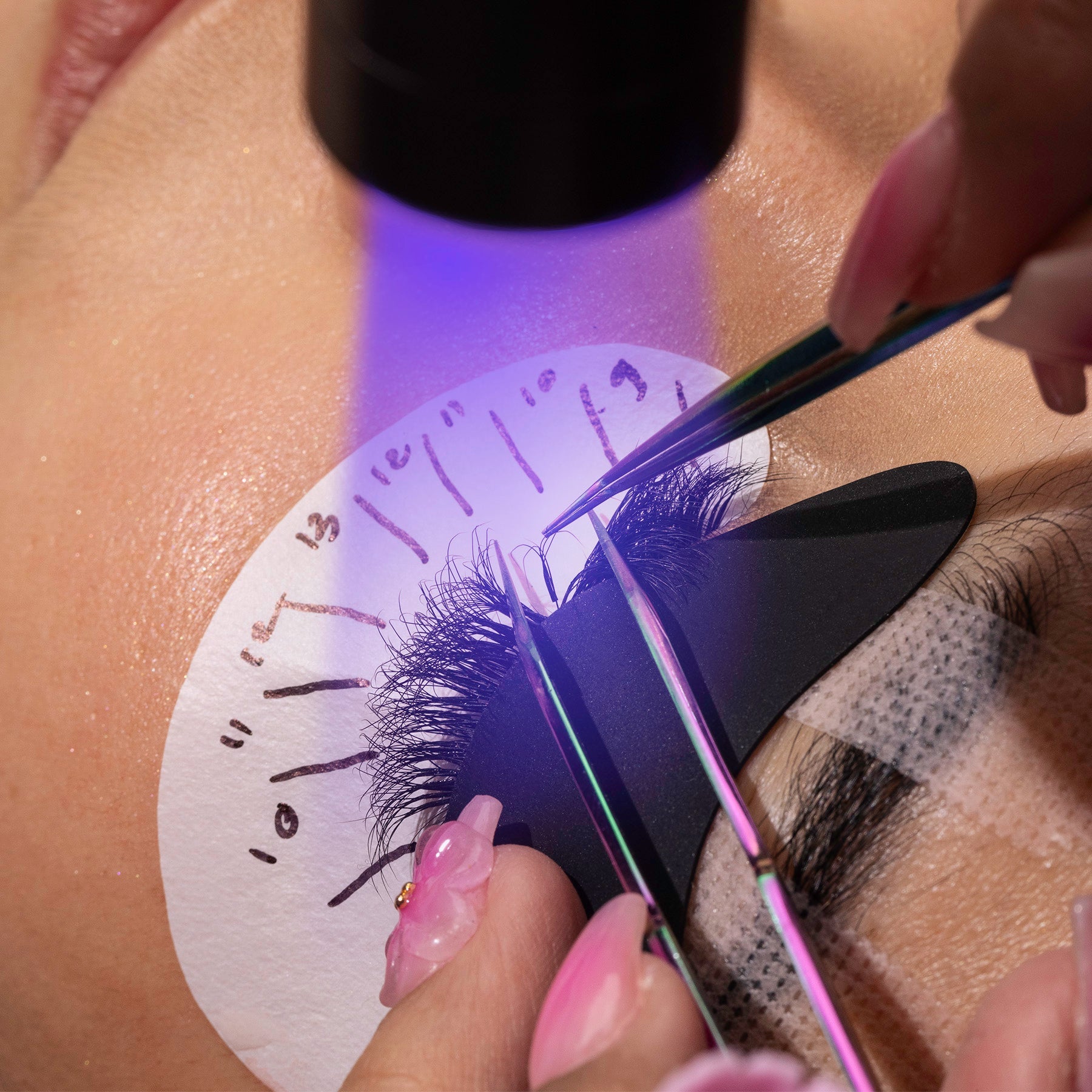 UV Instaset Clear – Colle transparente pour extensions de cils 5 ml