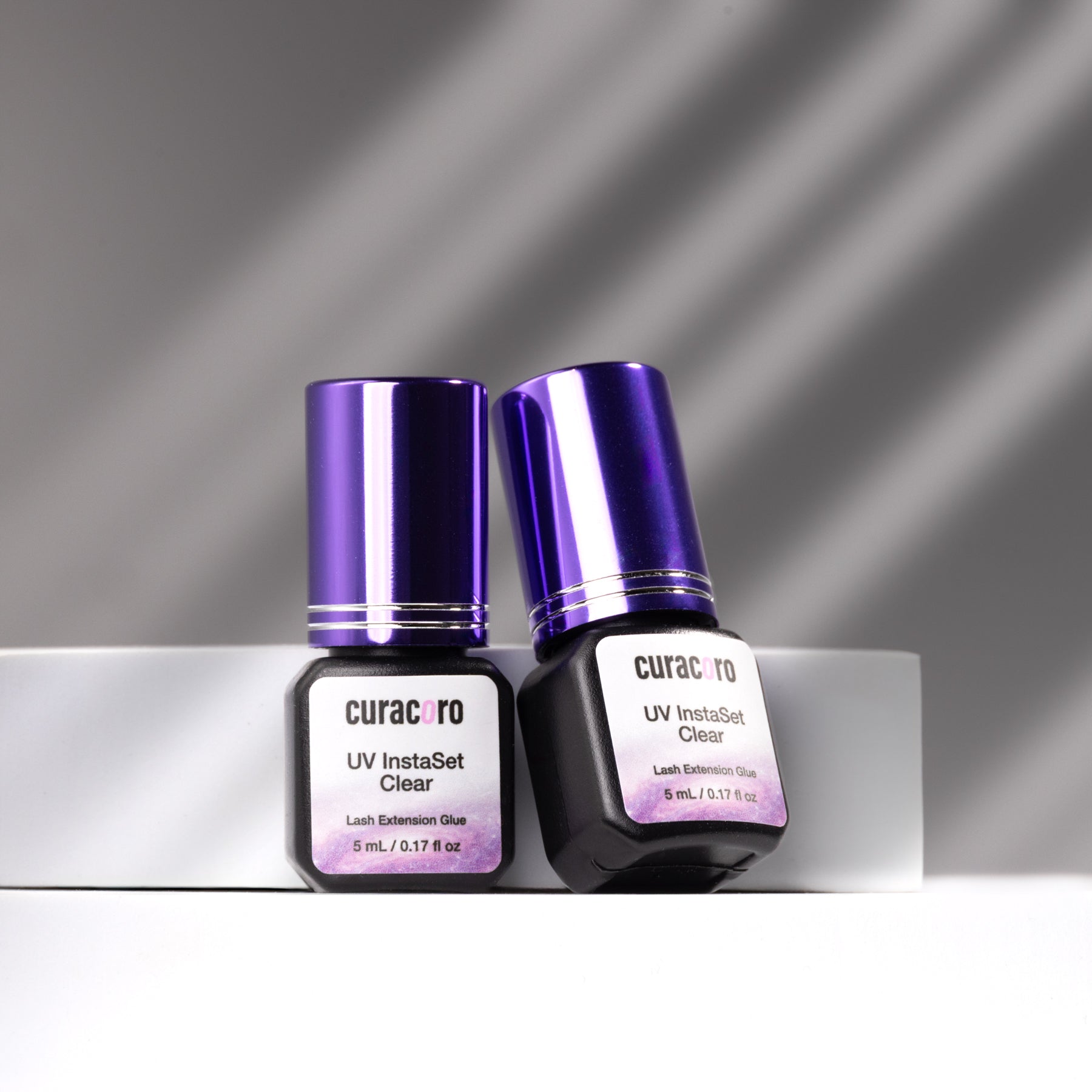 UV Instaset Clear – Colle transparente pour extensions de cils 5 ml