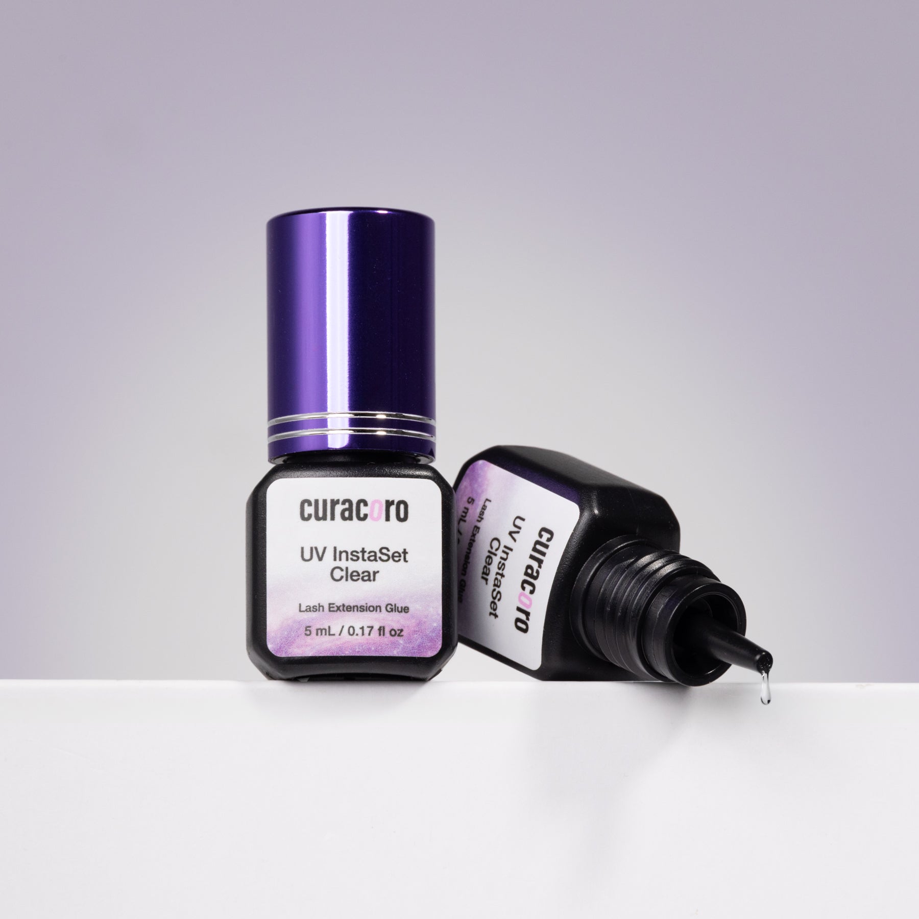 UV Instaset Clear – Colle transparente pour extensions de cils 5 ml