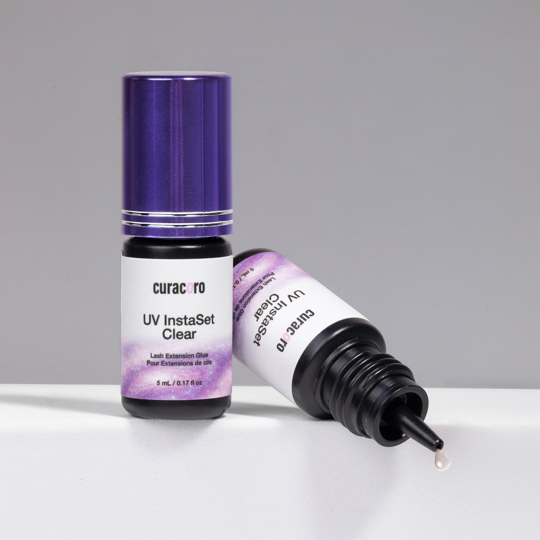 UV Instaset Clear – Colle transparente pour extensions de cils 5 ml