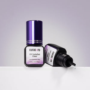 UV Instaset Clear – Colle transparente pour extensions de cils 5 ml
