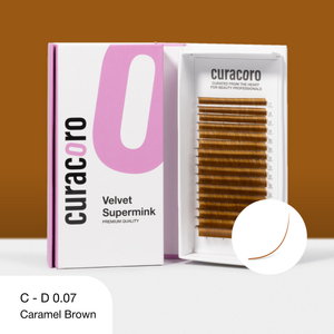 Velvet Supermink 0.07 - Brun caramel