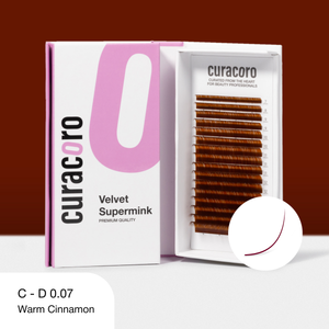 Velvet Super Mink 0,07 mm – Brun Rouge (Cannelle Chaude)
