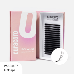 Cils W-6D en forme de U